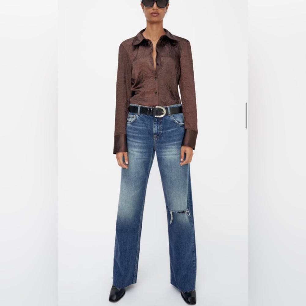 Zara Wide Leg Jeans